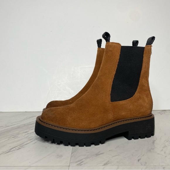 Sam Edelman Laguna Brown Suede Chelsea Boot 5 1/2 M - Picture 16 of 16